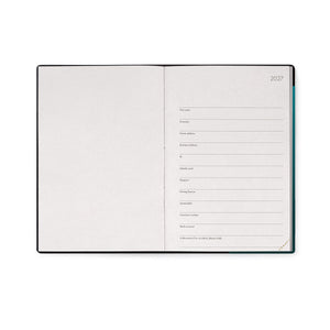 Legami - 12-Month Medium Weekly Planner 2027 - Deep Teal