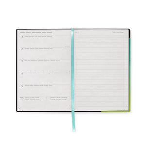 Legami - 12-Month Medium Weekly Günlük ile Defter 2027 - Shades Green
