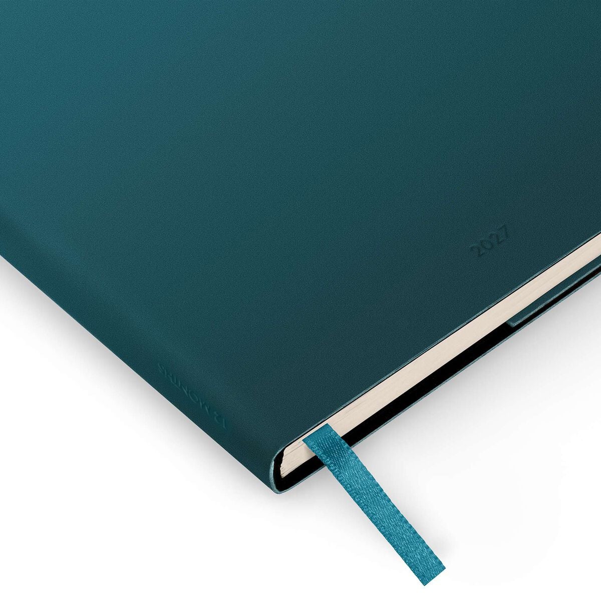 Legami - 12-Month Medium Weekly Diary with Notebook 2027 - Deep Teal