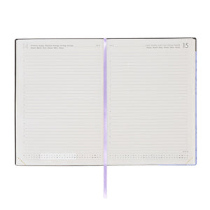Legami - 12-Month Large Daily Planner 2027 - Cosmic Lilac