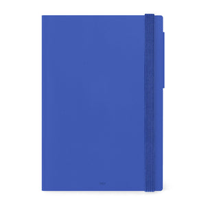 Legami - 12-Month Large Daily Planner 2027 - Eclectic Blue