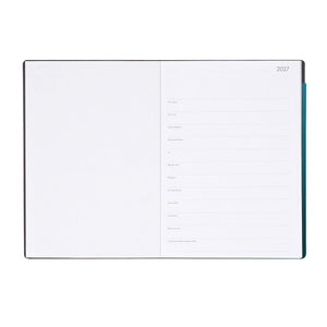 Legami - 12-Month Large Weekly & Daily Planner 2027 - Deep Teal