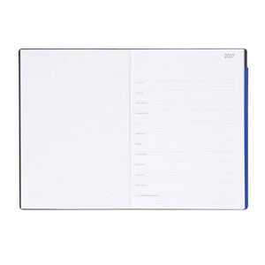 Legami - 12-Month Large Weekly & Daily Planner 2027 - Eclectic Blue
