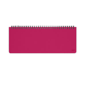 Legami - 13-Month Desk Planner 2027 - Raspberry Jam
