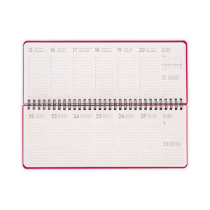 Legami - 13-Month Desk Planner 2027 - Raspberry Jam