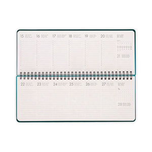 Legami - 13-Month Desk Planner 2027 - Deep Teal