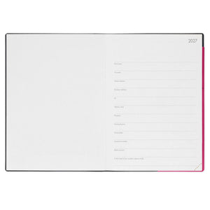 Legami - 12-Month Maxi Weekly Diary 2027 - Raspberry Jam