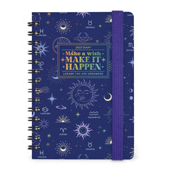 Legami - 12-Month Weekly Planner - Small Spiral-Bound 2027 - Celestial