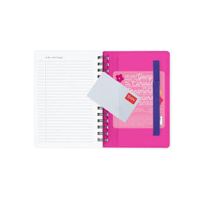 Legami - 12-Month Weekly Planner - Small Spiral-Bound 2027 - Flowers