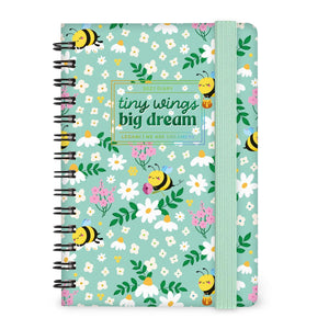 Legami - 12-Month Weekly Diary - Small Spiral-Bound 2027 - Bee