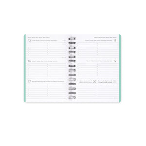 Legami - 12-Month Weekly Diary - Small Spiral-Bound 2027 - Bee