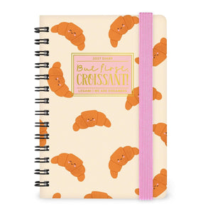 Legami - 12-Month Weekly Planner - Small Spiral-Bound 2027 - Croissant