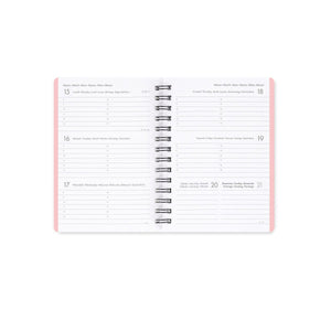 Legami - 12-Month Weekly Planner - Small Spiral-Bound 2027 - Croissant