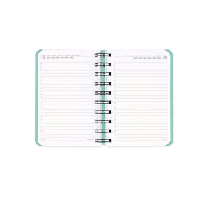 Legami - 12-Month Small Spiral-Bound Daily Planner 2027 - Bee