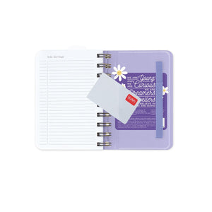 Legami - 12-Month Küçük Spiral-Bound Daily Günlük 2027 - Daisy