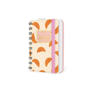 Legami - 12-Month Small Spiral-Bound Daily Planner 2027 - Croissant