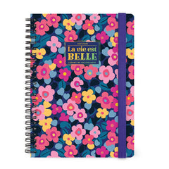 Legami - 12-Month Large Spiral-Bound Weekly Planner 2027 - Flowers