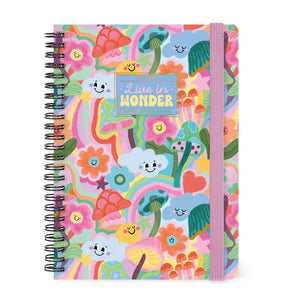 Legami - 12-Month Large Spiral-Bound Weekly Planner 2027 - Mushrooms