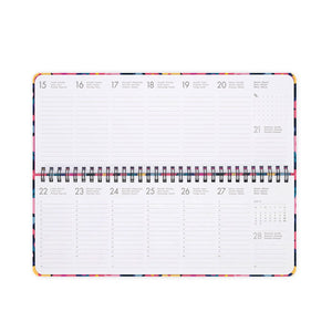 Legami - 12-Month Desk Planner 2027 - Çiçekler