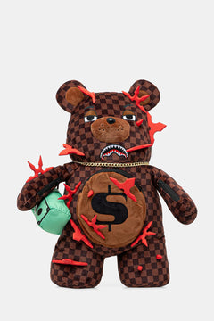 Sprayground - Backpack Sprayground в Kahverengiо малък размер с десен 910B7109NSZ