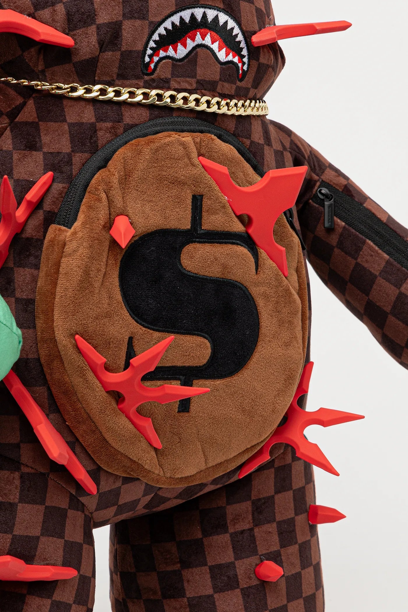 Sprayground - Backpack Sprayground в Kahverengiо малък размер с десен 910B7109NSZ