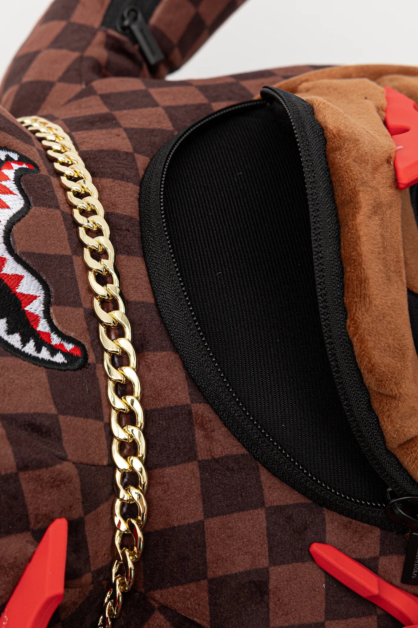 Sprayground - Backpack Sprayground в Kahverengiо малък размер с десен 910B7109NSZ