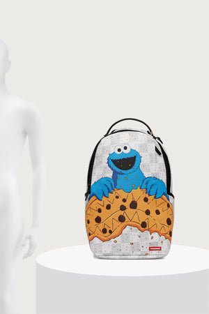 Sprayground - Sırt Çantası SESAME STREET COOKIE MONSTER Beyaz 910B9124NSZ