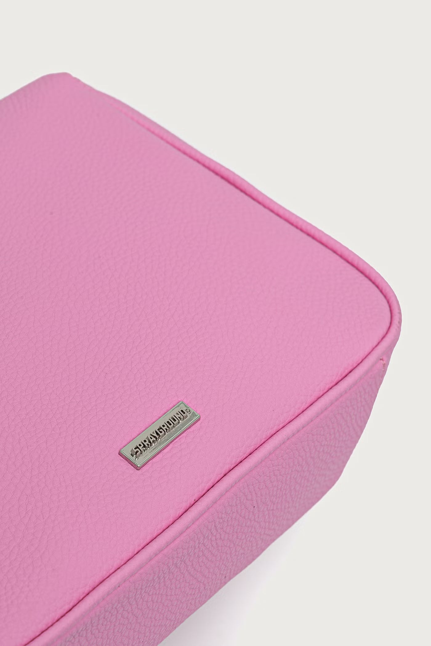 Sprayground - Women's faux leather crossbody bag BABY BEAR BADDIE Pink 910B9571NSZ