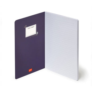 Legami - B5 Lined Notebook with Illustrated Hard Cover - Stars