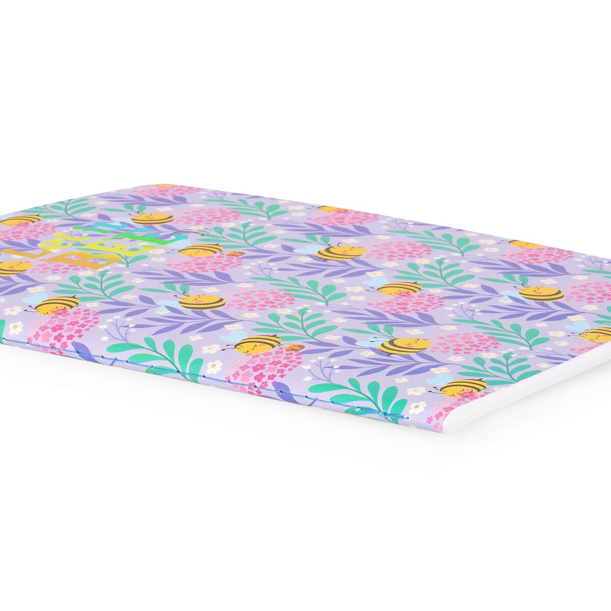 Legami - B5 Lined Notebook with Illustrated Hard Cover - Bee