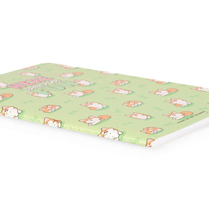 Legami - B5 Lined Notebook with Illustrated Hard Cover - Corgi