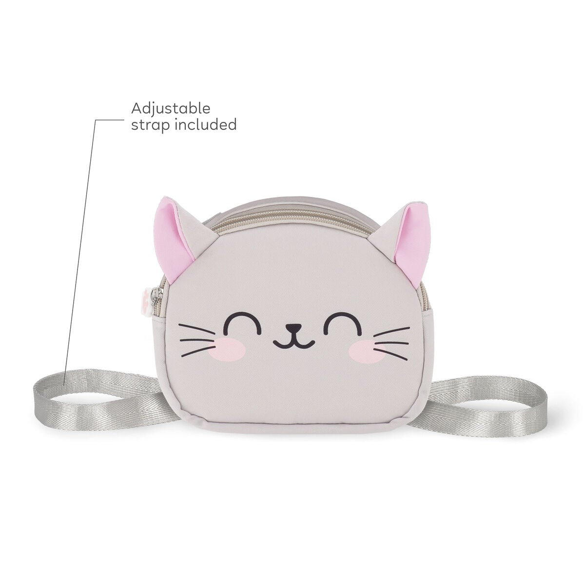 Legami - 2-in-1 Kitty Sırt Çantası ile Removable Front Pocket - Çok Tatlı!
