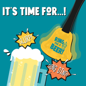 Legami - Hand Bell - Beer - Ring For...