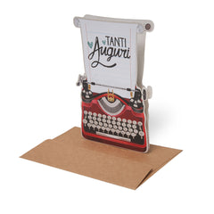 Legami - Tebrik Kartı - Typewriter