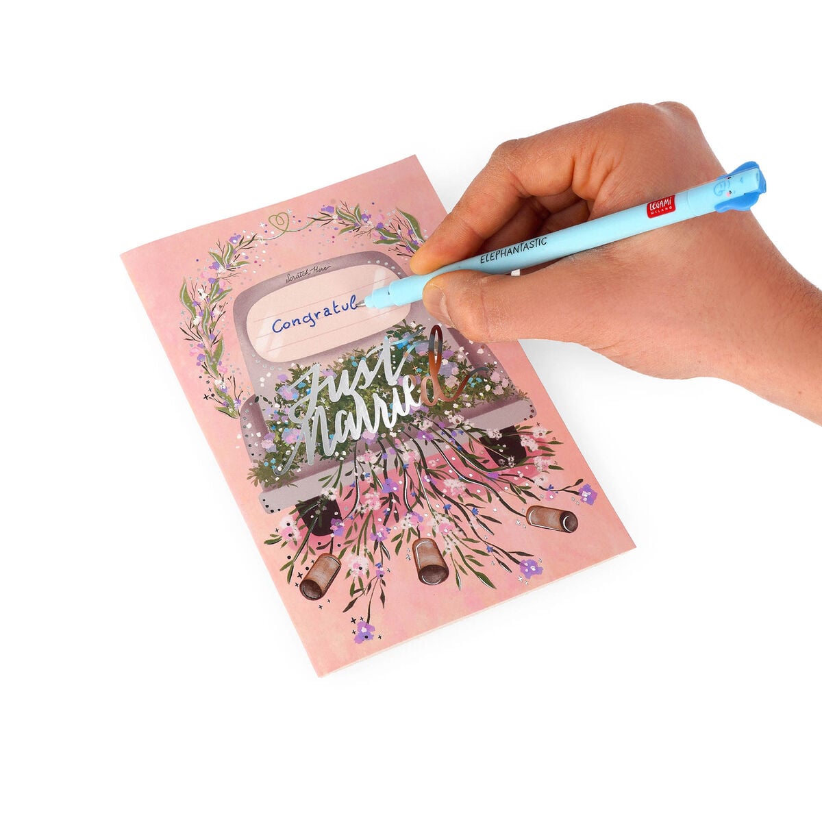 Legami - Scratch-off Greeting Card - Wedding & Anniversary