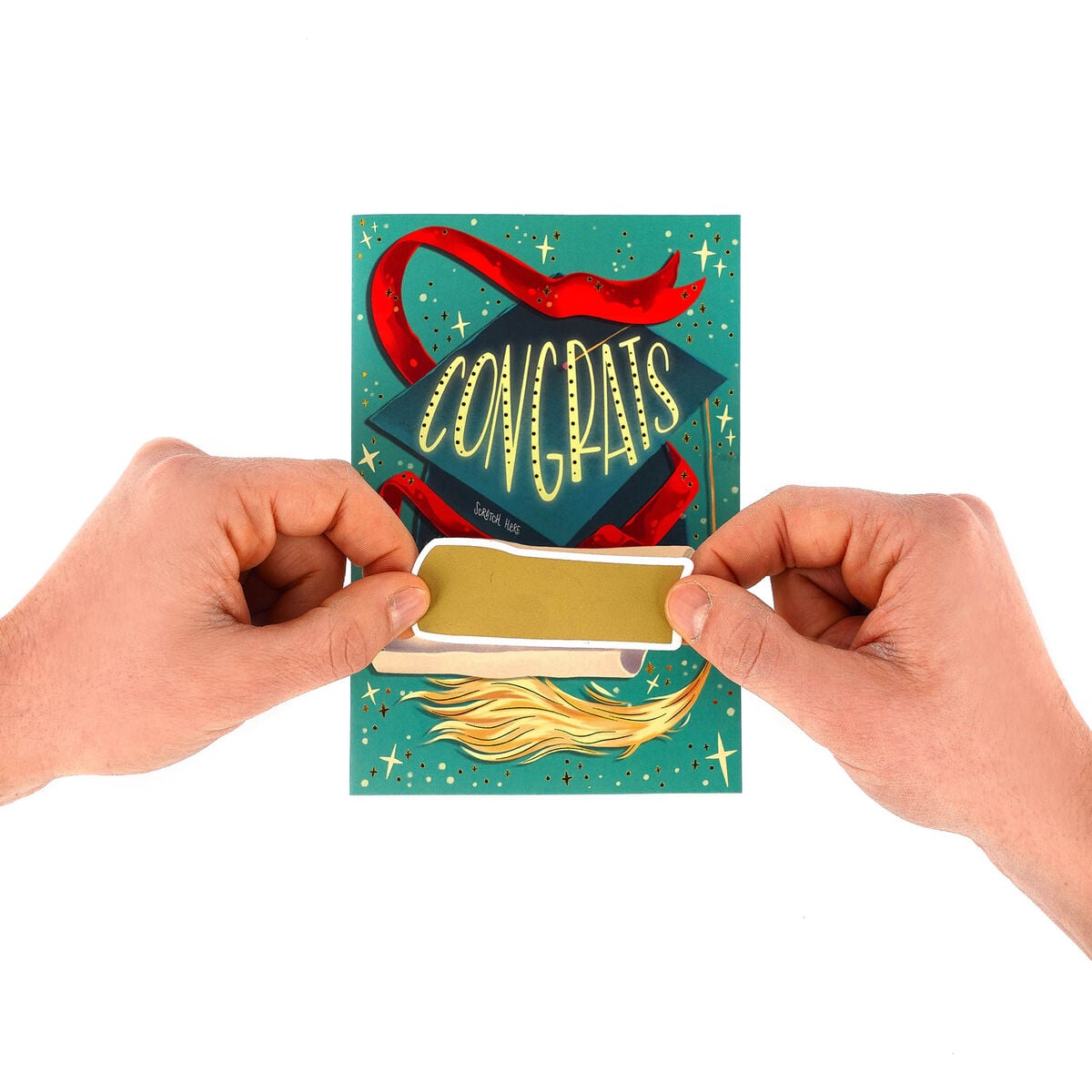 Legami - Scratch-Off Greeting Card - Graduation