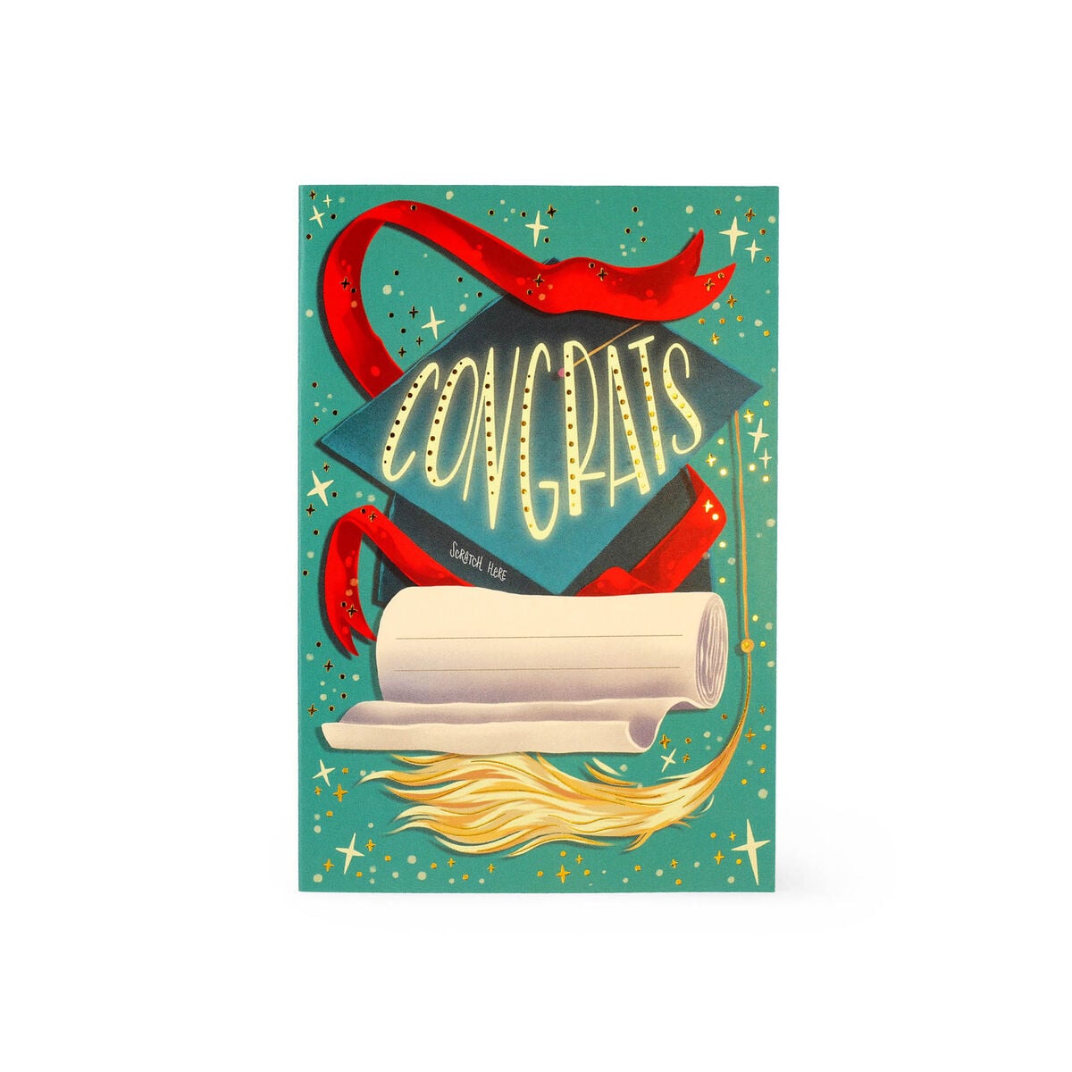 Legami - Scratch-Off Greeting Card - Graduation