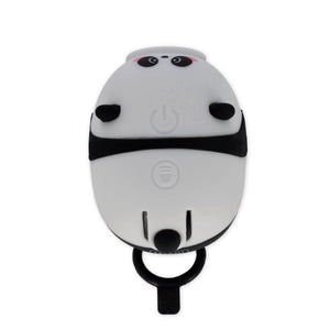 Legami - Rechargeable Front Bicycle Light ile Zil - Panda - Front Bicycle Light ile Zil