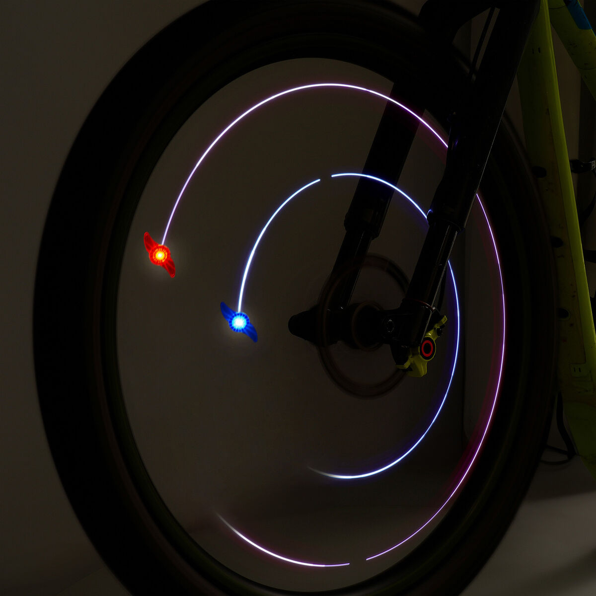 Legami - Seti 2 LED Lights Bicycle Spokes - Uzay - Ride & Shine