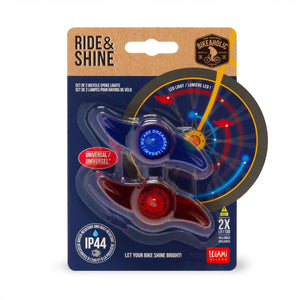 Legami - Seti 2 LED Lights Bicycle Spokes - Uzay - Ride & Shine