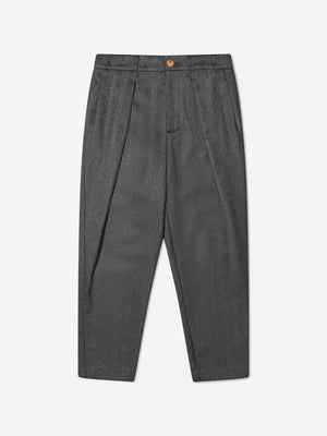 Balmain Boys Suit Trousers in Black