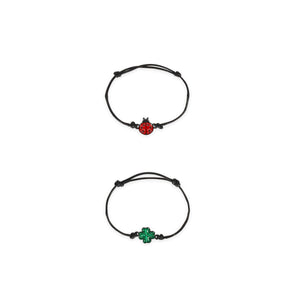 Legami - Set of 2 Bracelets - Ladybug