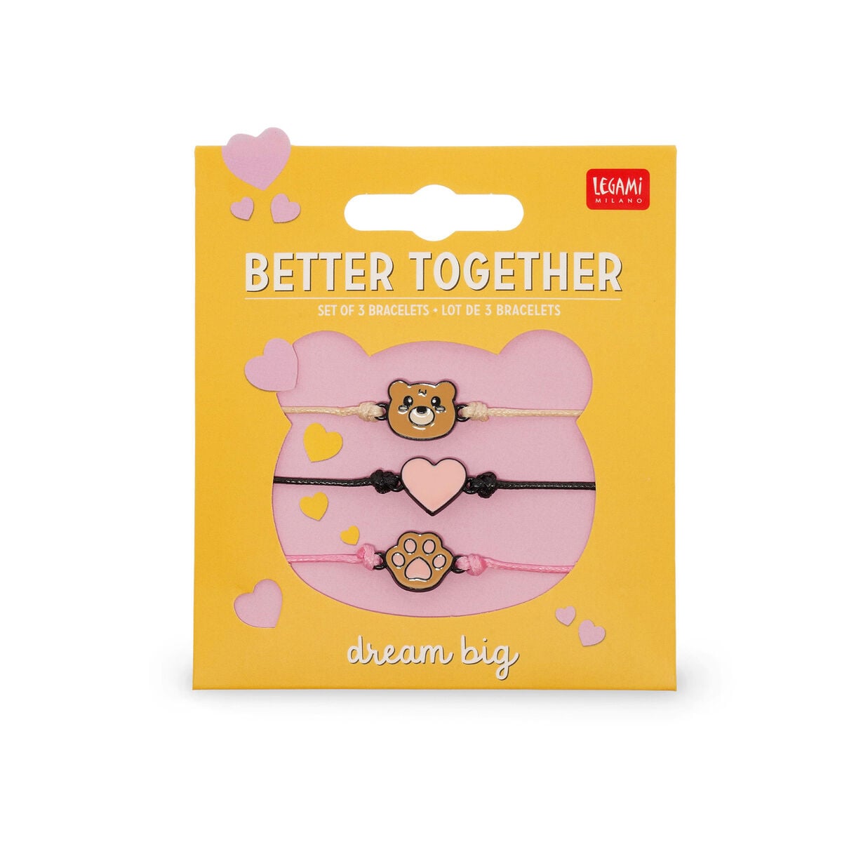 Legami - 3'lü Seti Bracelets - Ayıcık