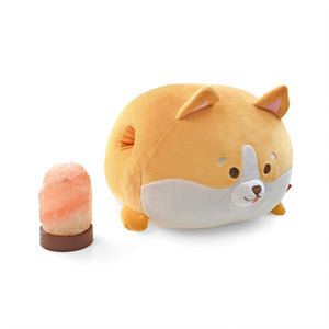 Legami - Corgi Pillow and Himalayan Salt Lamp Set