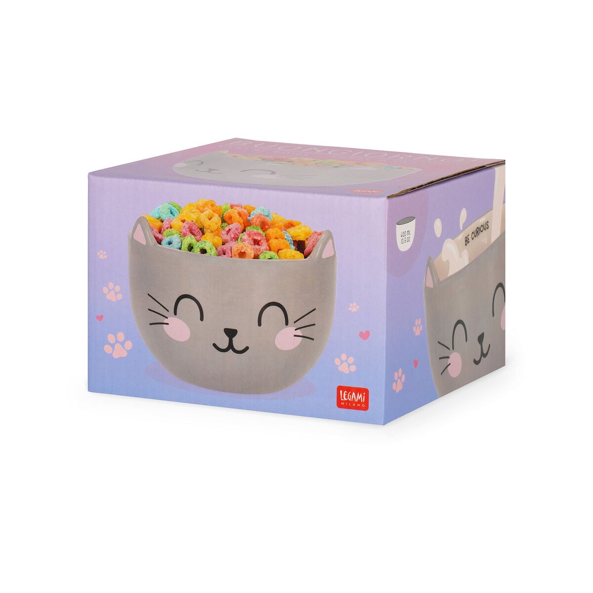 Legami - Stoneware Cereal Bowl - Kitty - Buongiorno!