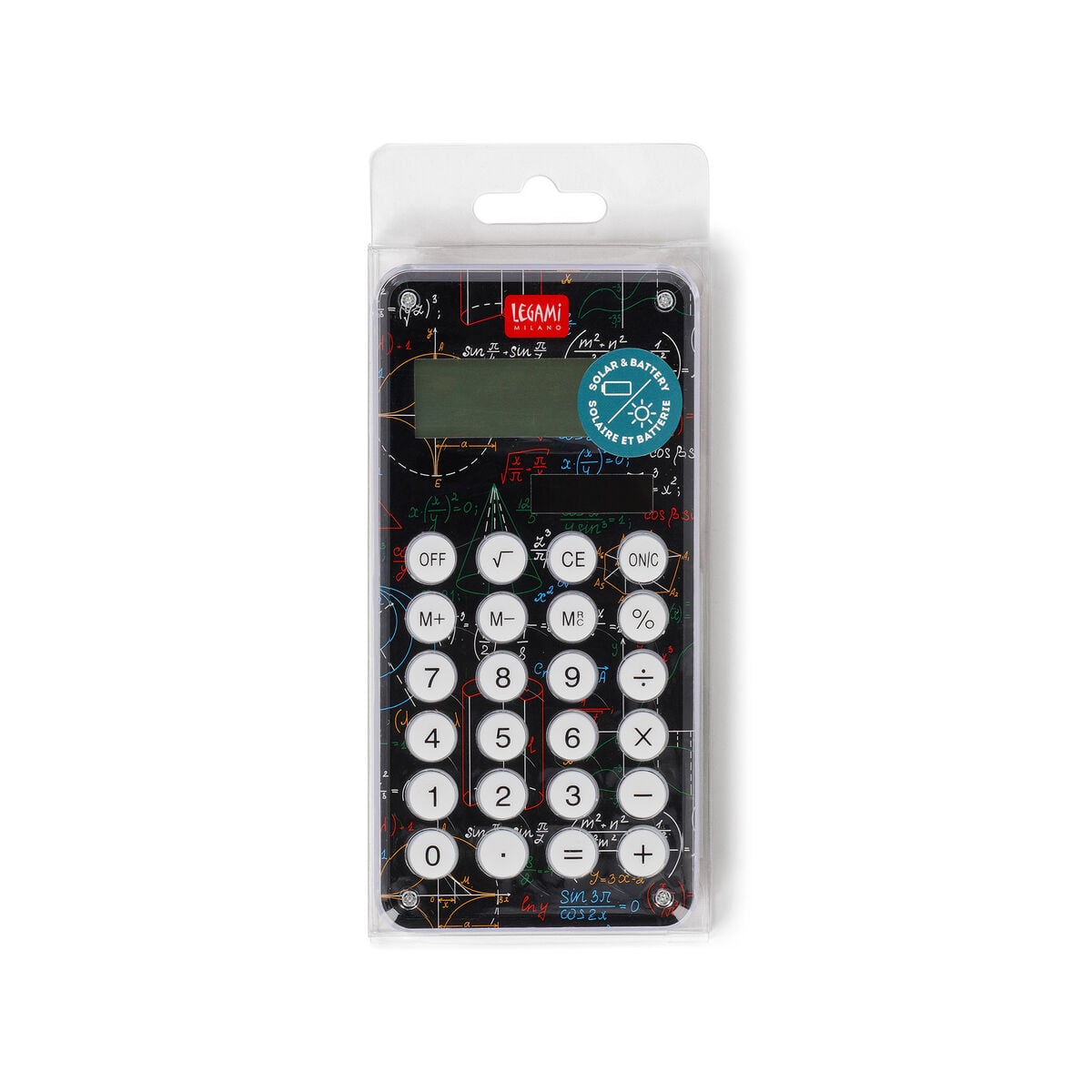 Legami - Misunderstood Genius Calculator with Labyrinth on Back - Calcoolator