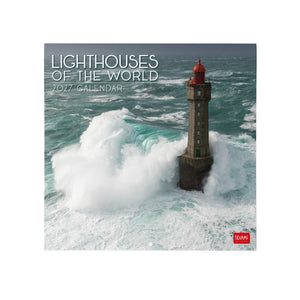 Legami - Lighthouses World 2027 Wall Calendar - 30 x 29 cm
