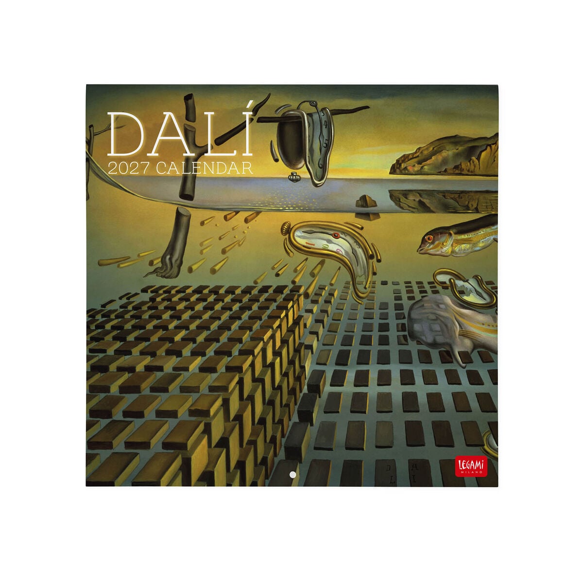 Legami - Salvador Dalì 2027 Wall Takvim - 30 x 29 cm