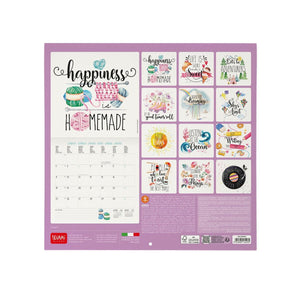 Legami - Aphorisms 2027 Wall Takvim - 30 x 29 cm