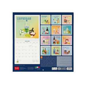 Legami - Cheers 2027 Wall Takvim - 30 x 29 cm